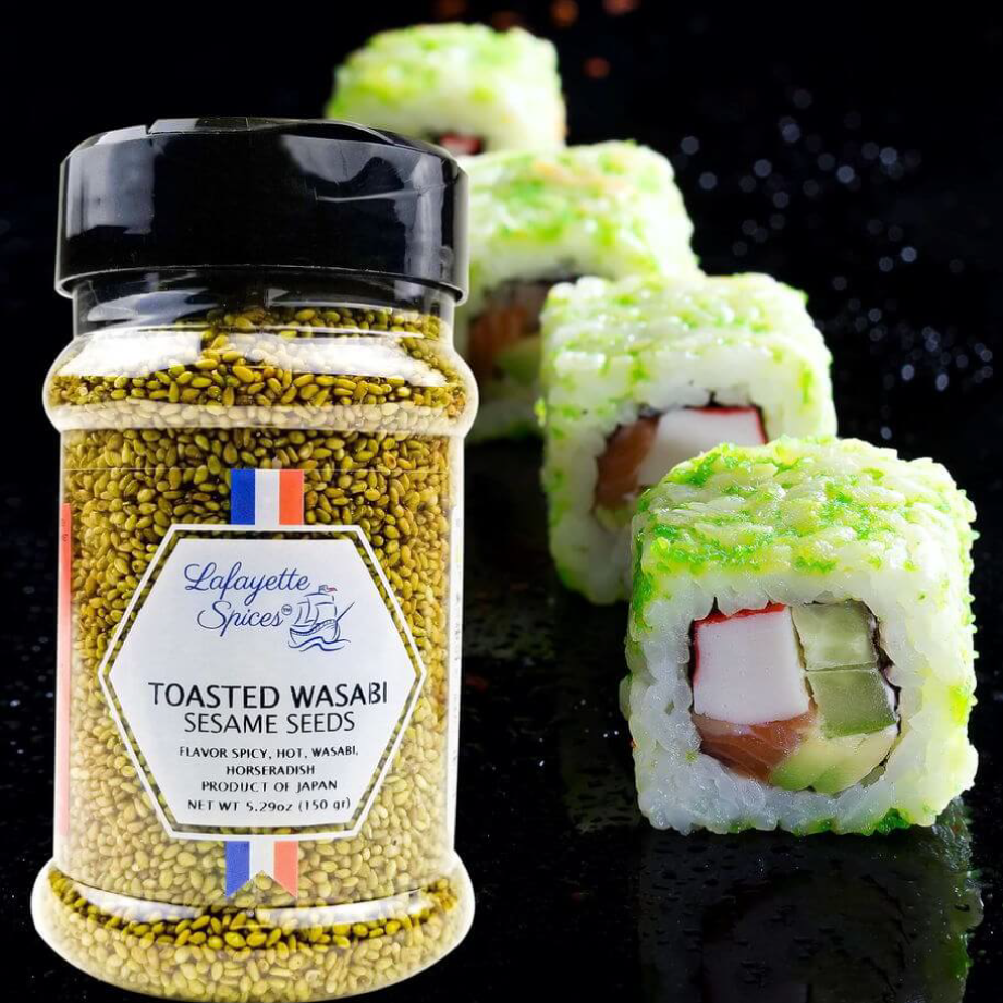 Benefits of Toasted Wasabi Sesame Seeds | Lafayette Spices